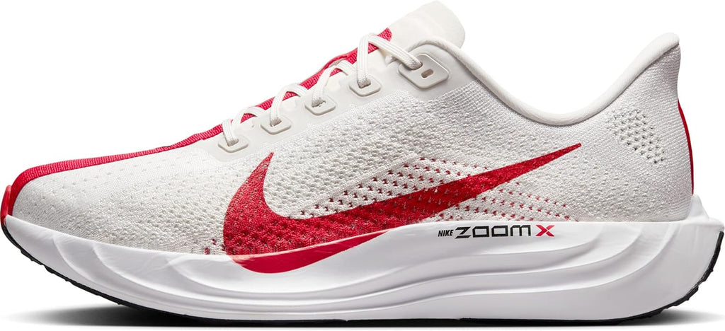 Nike Pegasus Plus Men's Road Running Shoes (FQ7262-003, Platinum Tint/Phantom/Black/University Red) Size 13
