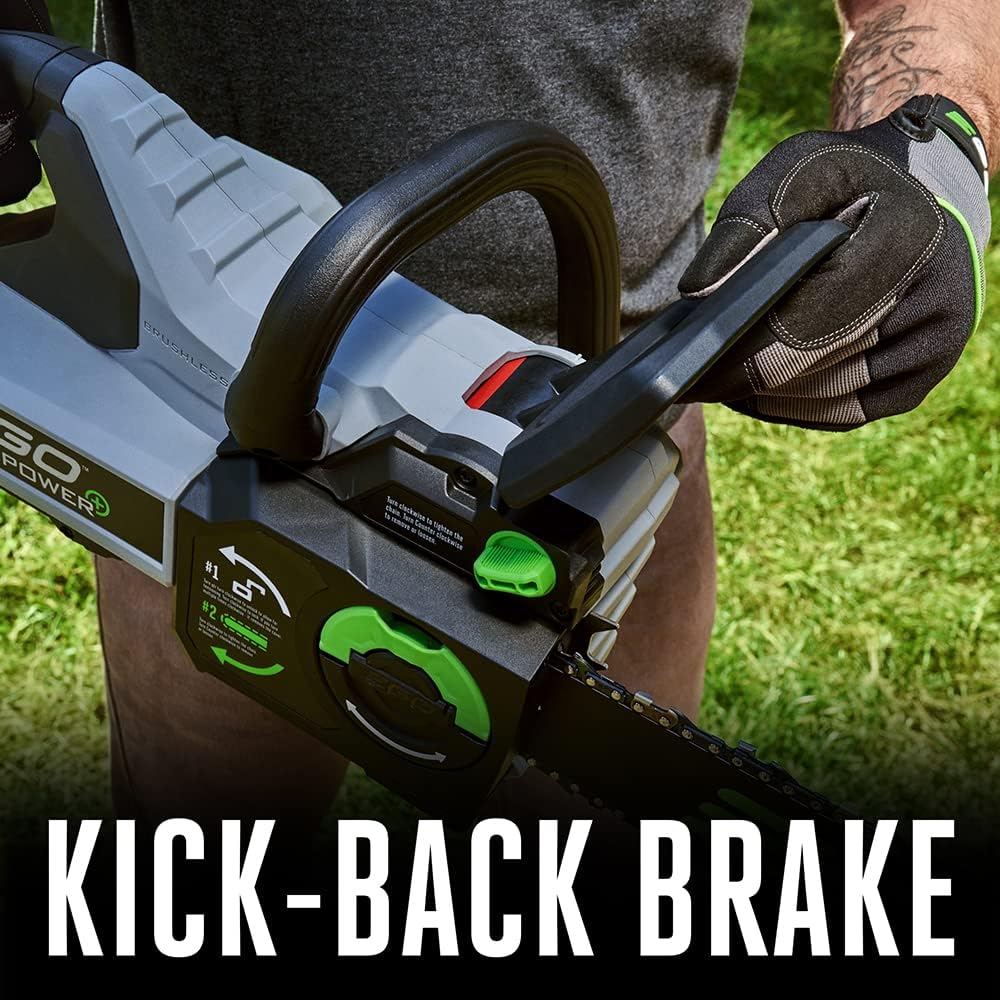 EGO POWER+ Chain Saw, 16' Battery Powered Chainsaw, Electric Cordless, Battery and Charger Not Included – CS1610