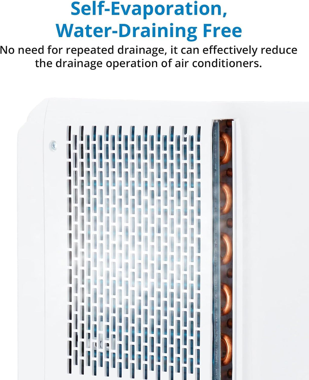 Takywep Portable Air Conditioner 10000 BTU, Portable AC Unit with Remote Control, Energy-Efficient Cooling for 450 Sq.ft Spaces, 3in1 Portable AC with Dehumidifier, Cooling & Fan Mode for Bedroom Room