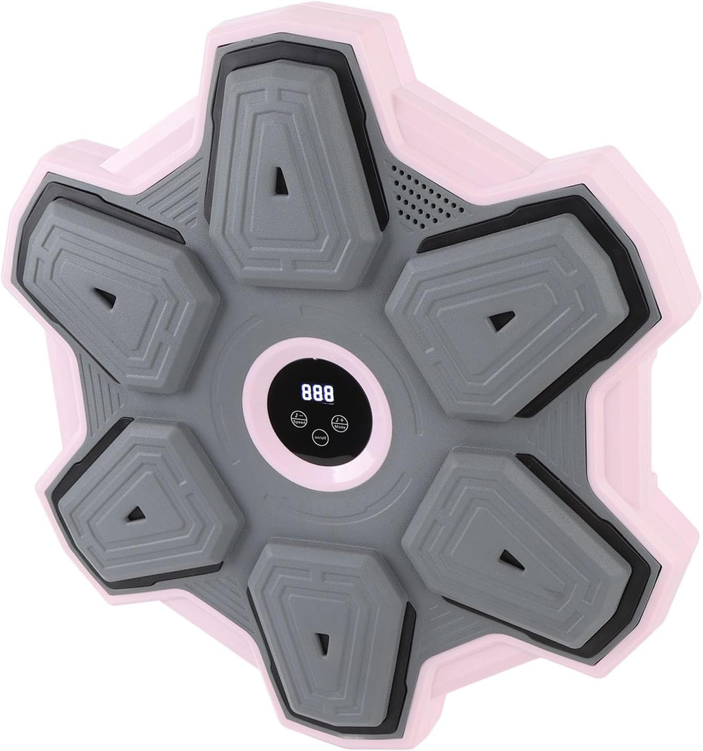 Smart Music Punching Target with Adaptive Difficulty for Home Gym Quiet Boxing Wall Target for Beginners and Enthusiasts, PU Foam Polyurethane, PP, ABS
