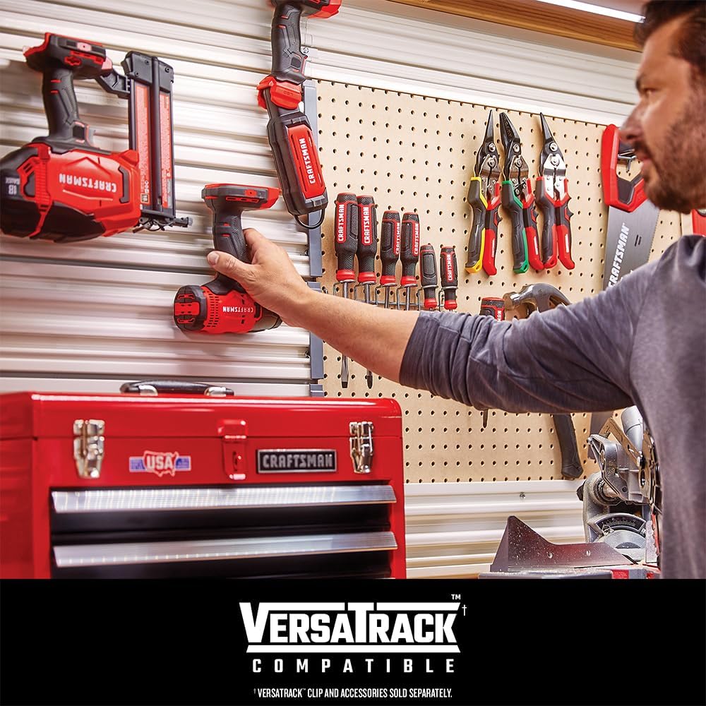 CRAFTSMAN 20V Battery and Charger Set, 4Ah and 6Ah Lithium Ion Batteries and 1 Charger, Cordless Tool Battery Packs (CMCB2046-CK)