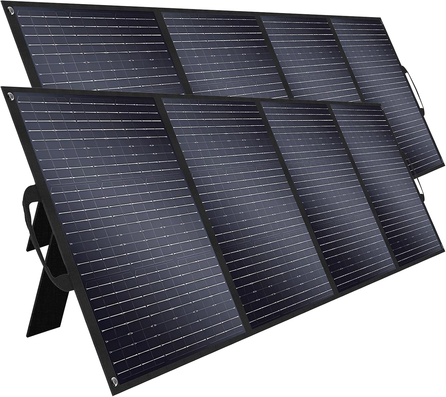 2×400 Watt Portable Solar Panel, 23.4% High Conversion Foldable Solar Panel Suitable for Solar Generator,IP67 Waterproof