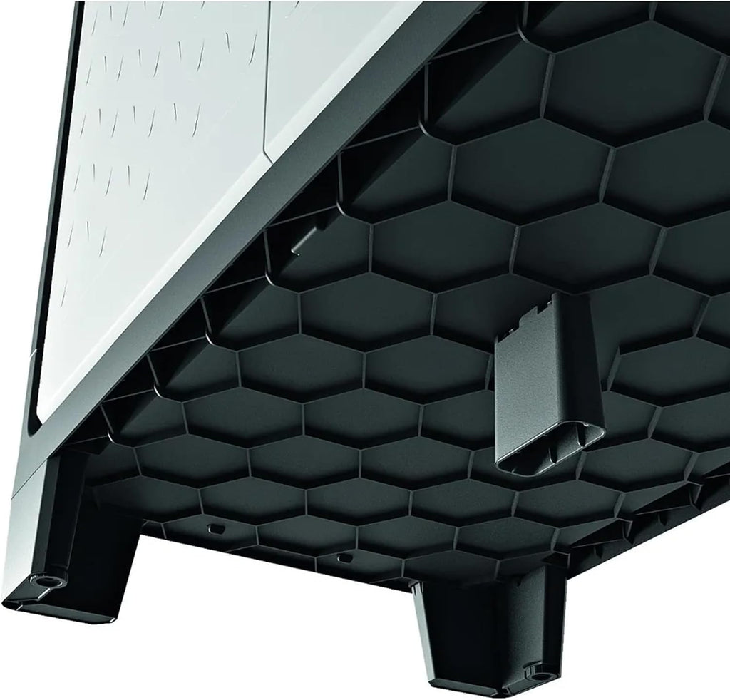 KIS Armadio a esterno impermeabile Grigio/Nero Titan High Cabinet
