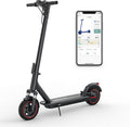Alloweek Electric Scooter for Adults – 350W/500W Motor, 19 MPH/22Mph Top Speed, 21-52 Miles Range, 8.5'/10 inch Tires, Folding E-Scooter with Dual Suspension and Braking System, App Control