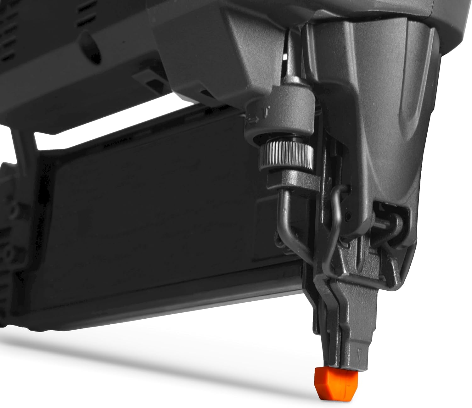 WEN 20V Max Cordless Brushless 18-Gauge Brad Nailer with 2.0Ah Battery and Charger (20518)