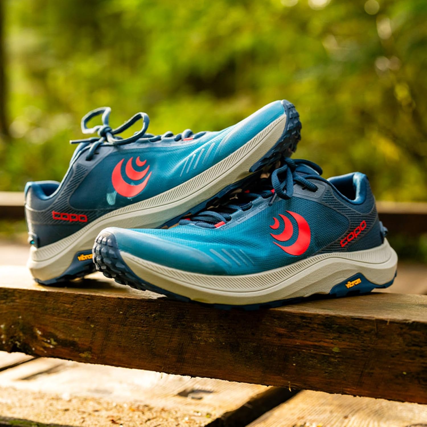 Topo Athletic Men's MT-5 Running Shoes - Comfortable Lightweight Cushioned Durable 5MM Drop Laced Trail Running Shoes