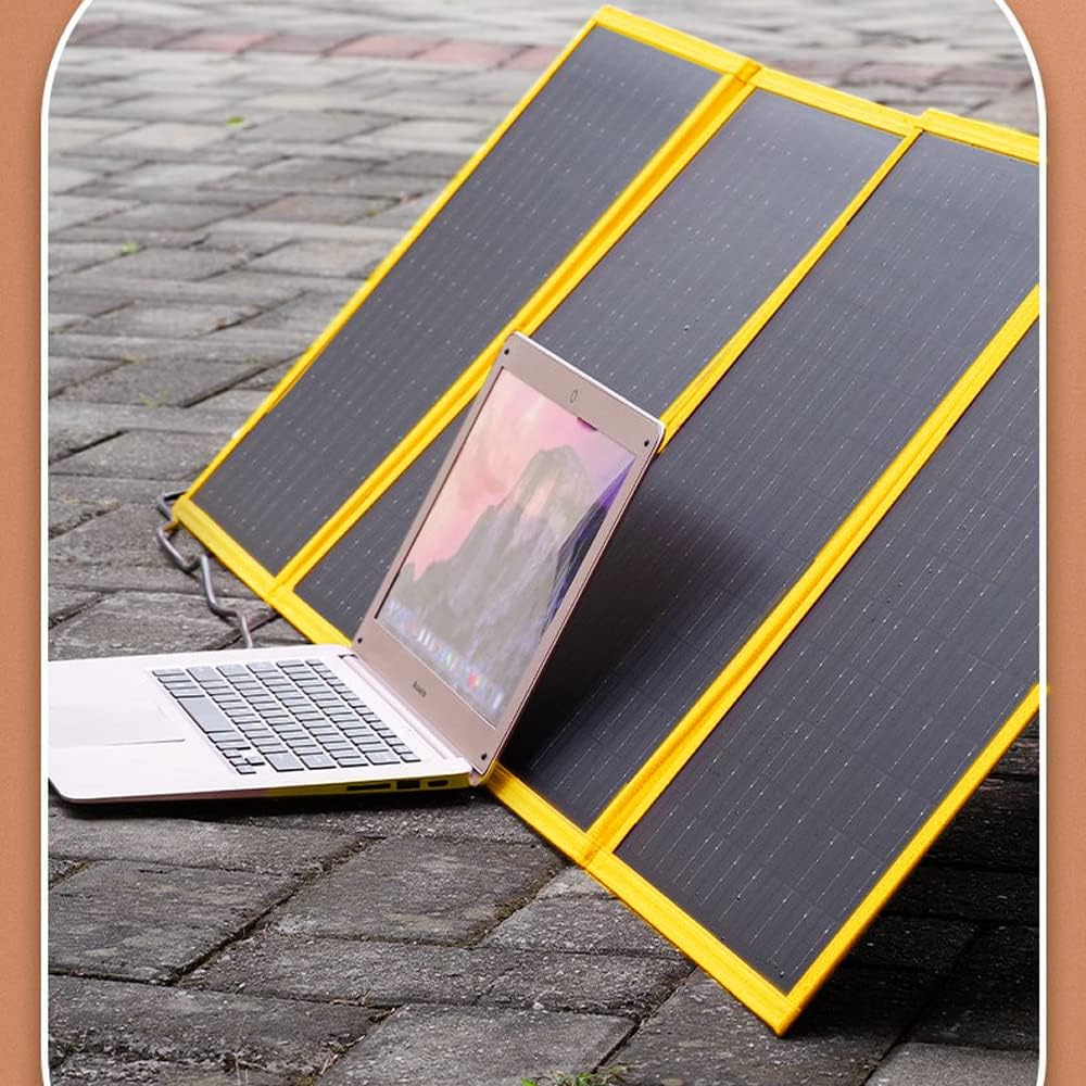 100W Portable Solar Panel for Power Station, Foldable Solar Cell Solar Charger, Solar Generator, Off-Grid Power for Outdoor Adventures, Emergency,Camping RV Travel Vanlife Off-Grid