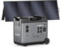 Oukitel BP5000 Pro MAX (5120Wh/5000W) Solar Generator with 400W Solar Panel, 120V/240V Split Phase Output, 9000W Peak Power Station for Home Emergency Backup, Off-Grid, Camping & RV