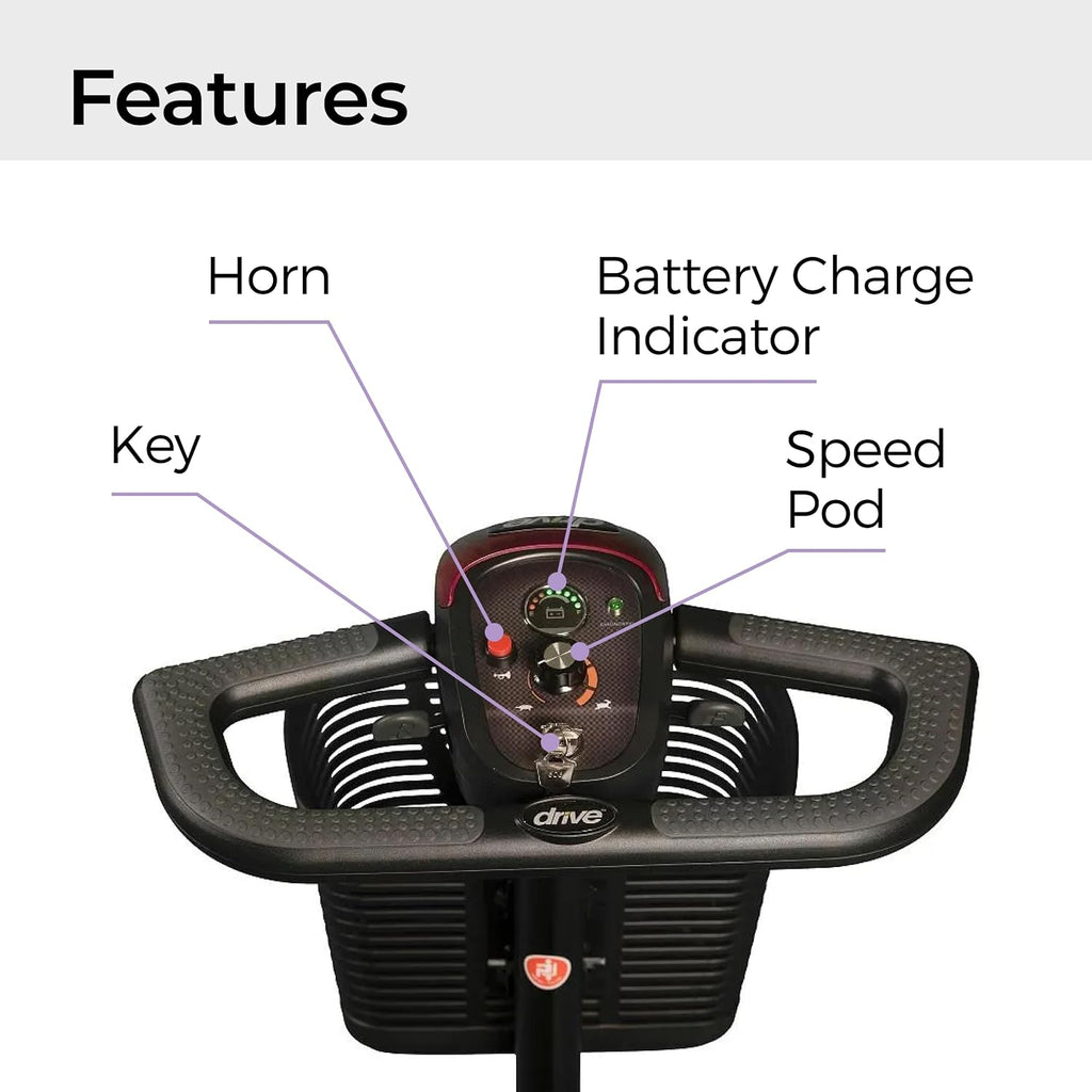 Drive Medical Spitfire Pro SE 4 Wheel (Standard Batteries)