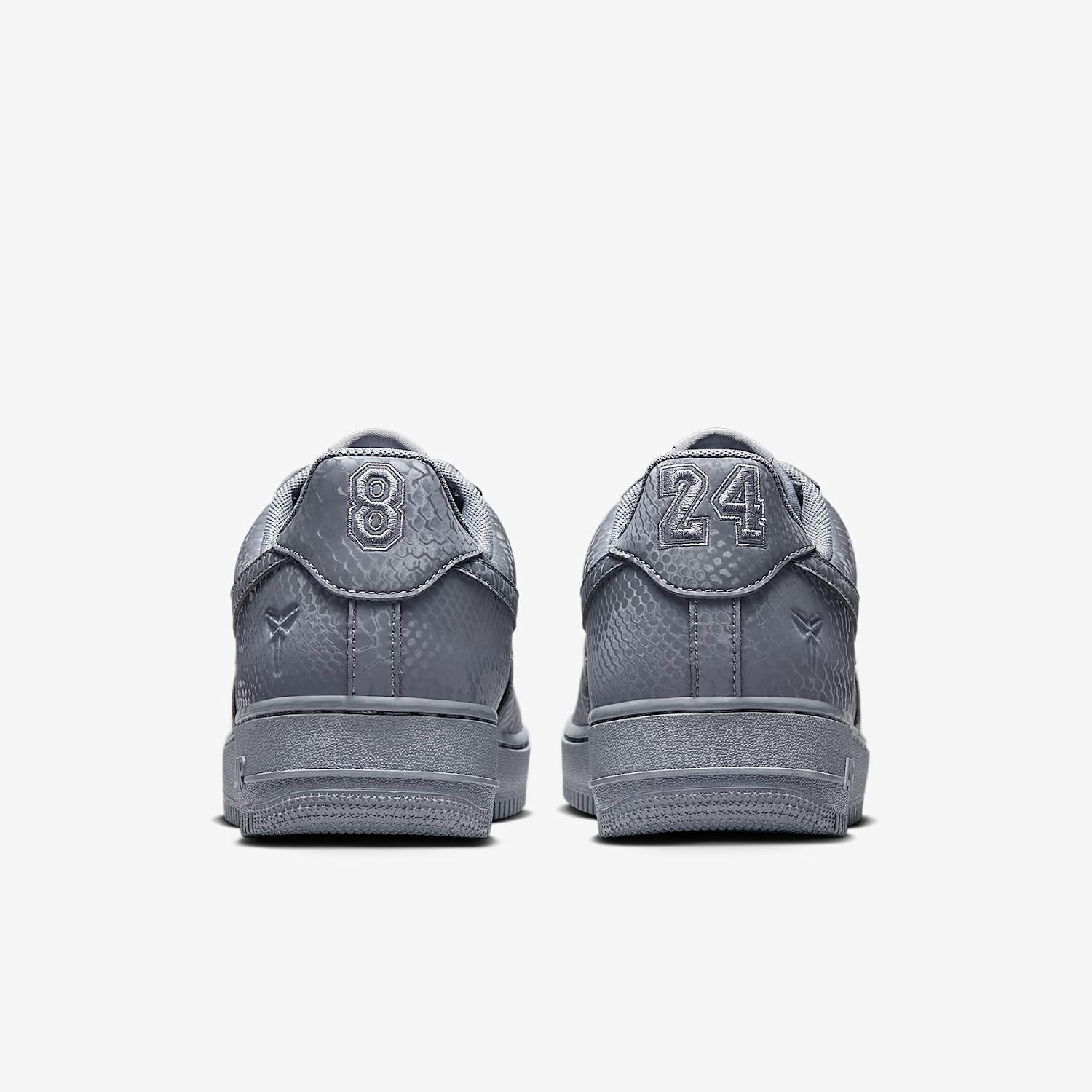 Nike Kobe Air Force 1 Low Men's Shoes (Cool Grey/Wolf Grey)