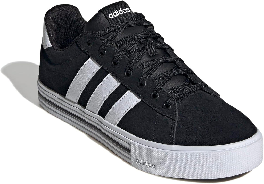 adidas Unisex Daily 4.0 Shoes Non Football Low Shoes, Core Black Cloud White Cloud White, 10
