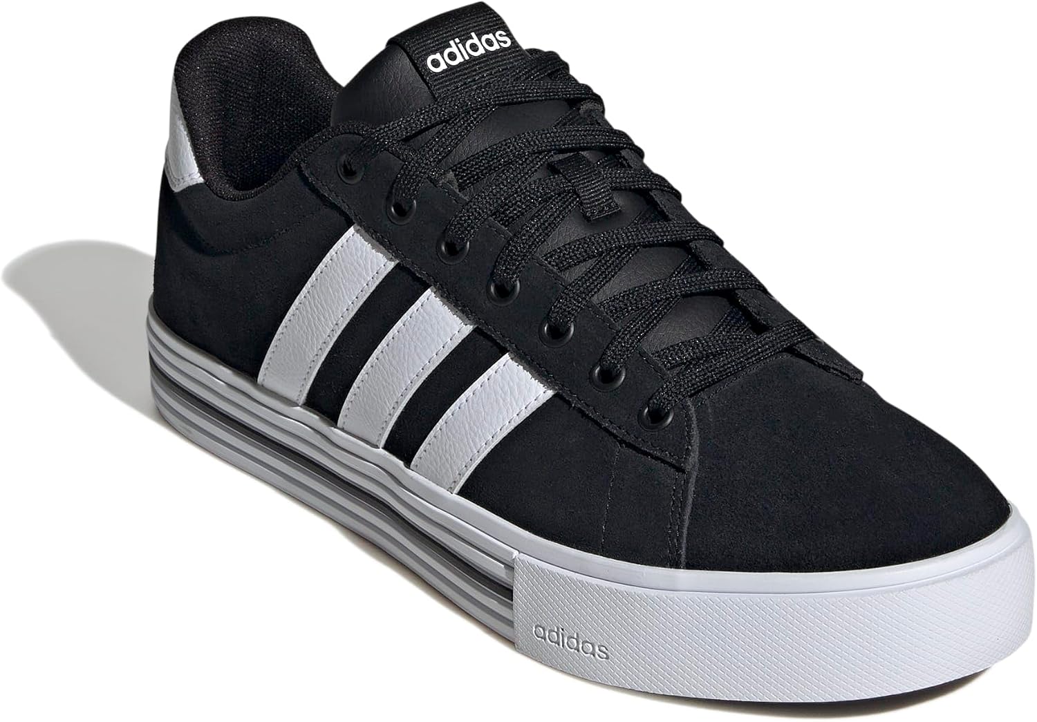 adidas Unisex Daily 4.0 Shoes Non Football Low Shoes, Core Black Cloud White Cloud White, 10