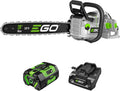 EGO POWER+ Chain Saw, 20' Battery Powered Chainsaw, Electric Cordless, Includes 56V 6.0Ah Battery and Charger – CS2005