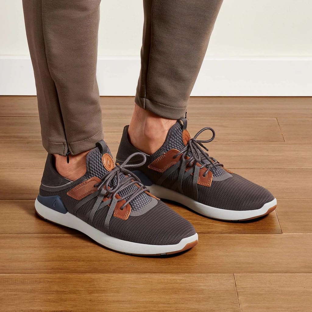 OLUKAI Mio Li Men's Everyday Athletic Shoes, Versatile & Casual Sneaker, Breathable & Comfortable Mesh, Cushioned Arch Support & Secure Fit