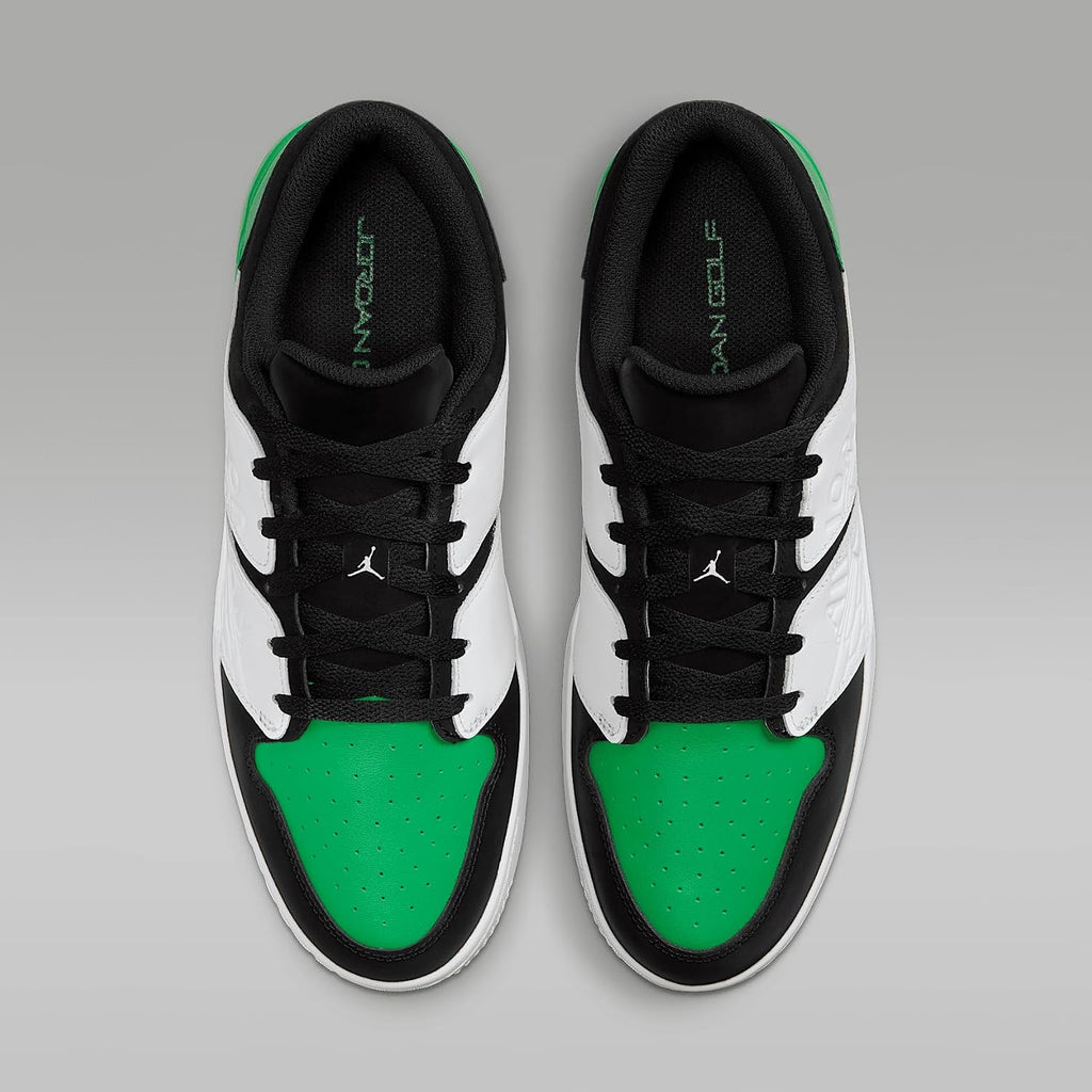 Nike Golf Air Jordan NU Retro 1 G Shoes - Black/Lucky Green/White 002