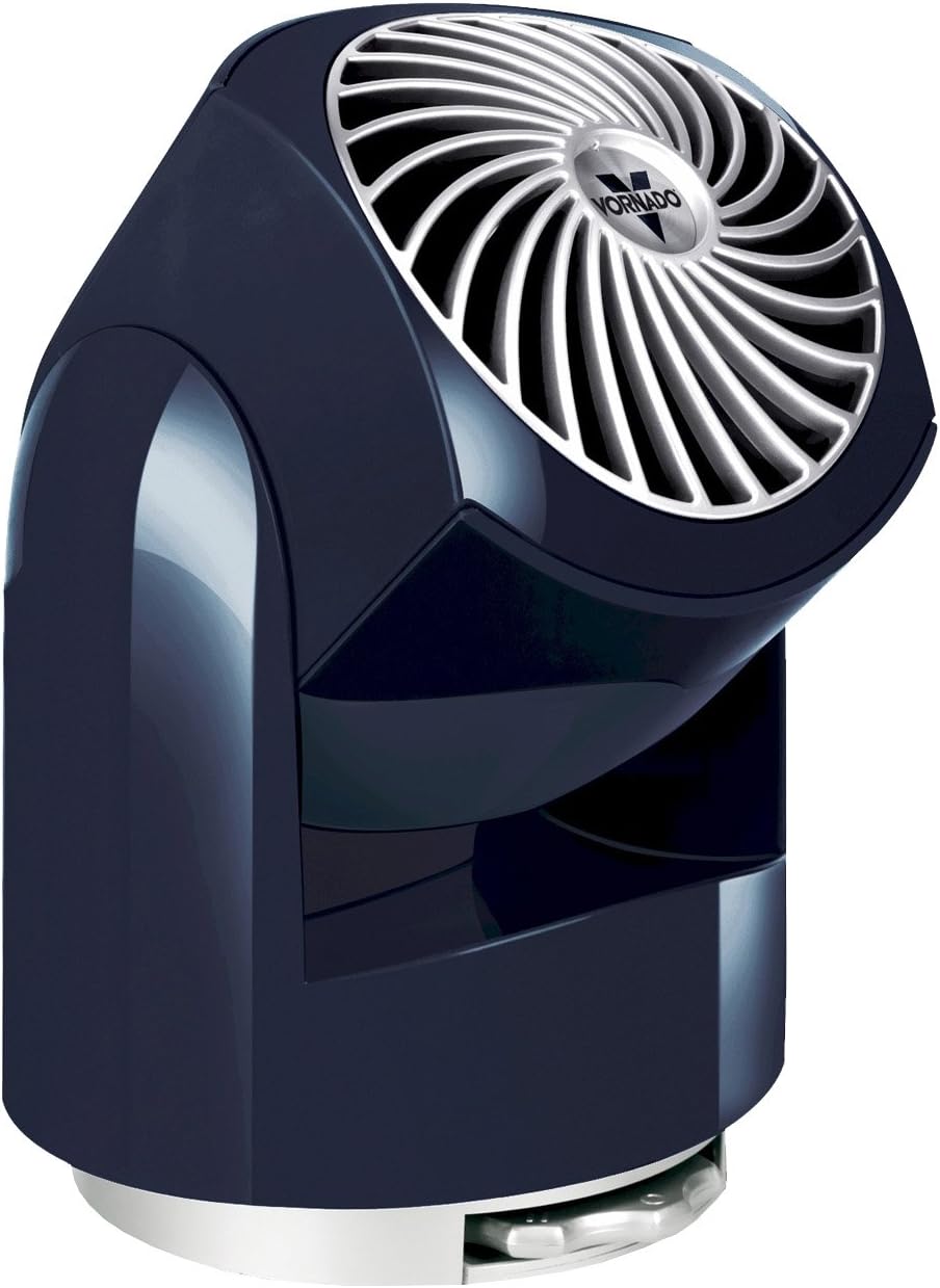 Vornado Flippi V6 Compact Air Circulator Fan,Quiet Portable Travel Fan for Desk or Bedroom,Adjustable Head,2 Speeds,Midnight,(Pack of 6)