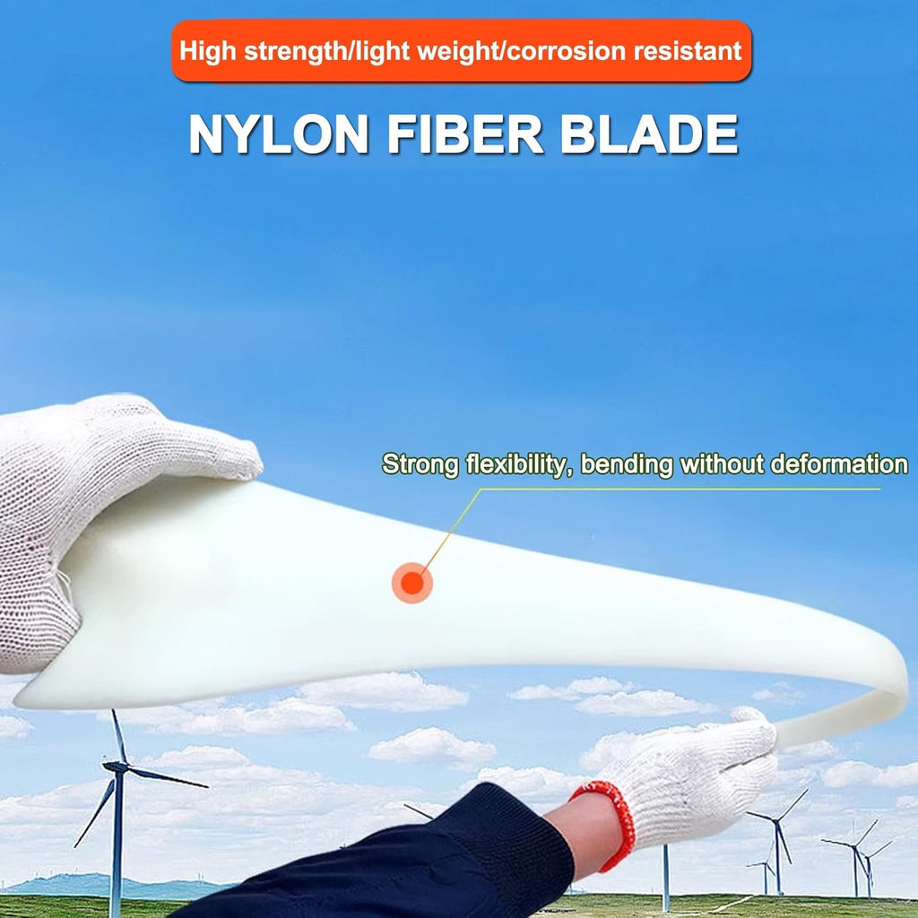 High Power Generation Rate Small Home Outdoor Permanent Magnet DC Wind Turbine Generator, 300w, 600w, 1000w Windmill Generator, 3 Blades, Wind Turbine Generator(1000w)