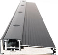 Adjustable Aluminum Threshold – Extra Short Width with Hidden Screws, Adapts to Any Height, Heavy-Duty for Residential & Commercial Use, Available in Multiple Sizes (Black, 48 inch)