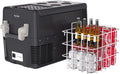 PrecisionAuto Portable Car Fridge Refrigerator 12v/24v - DC 110~240v AC Fridge Freezer for RV, Truck, Camping - 52 Quarts Electric Cooler for Vehicles Truck Van RV Camper SUV Boat Travel & Outdoor