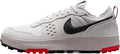 Nike C1TY Shoes (FZ3863-010, College Grey/Vast Grey/Fire Red/Black) Size 8.5