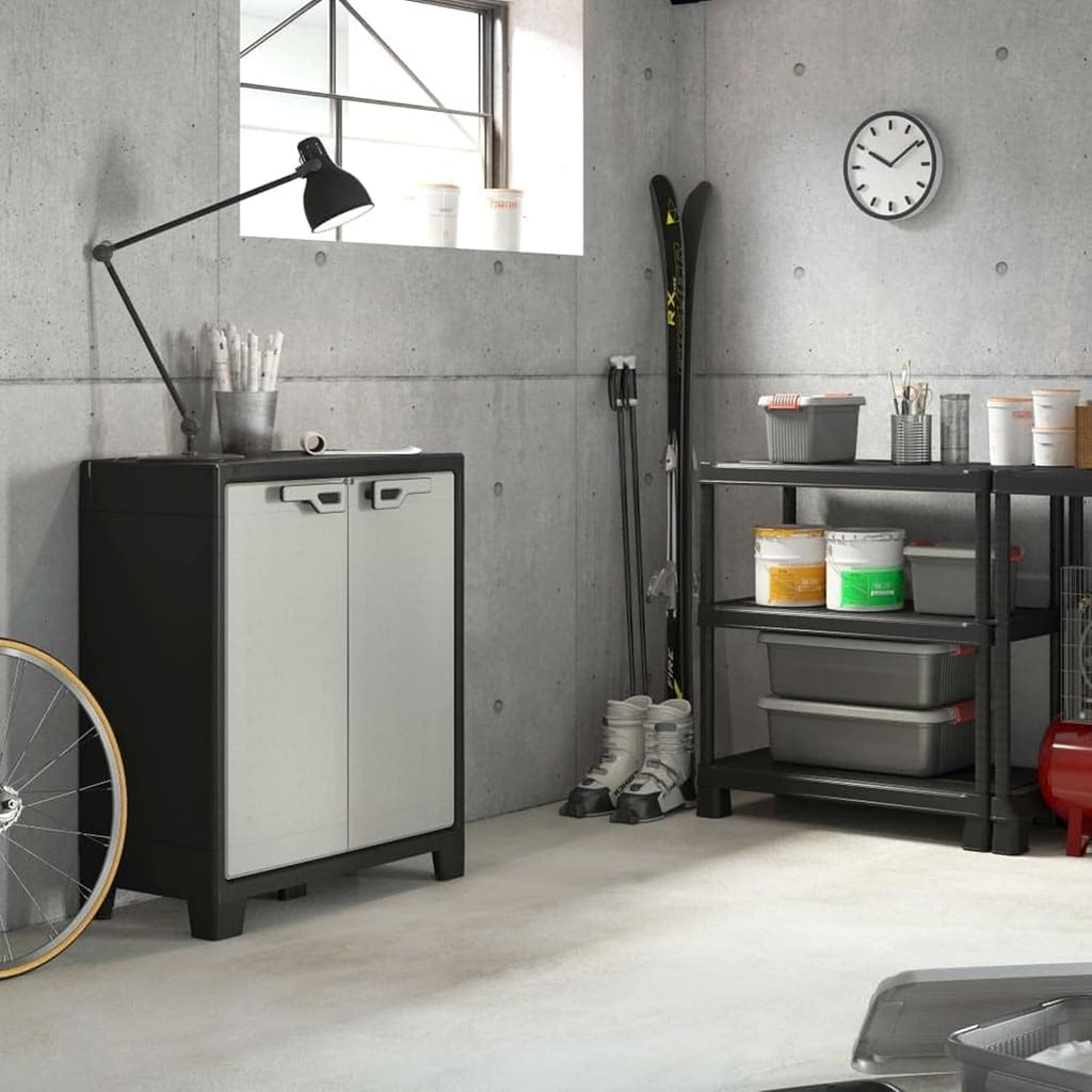 Keter 2 Door Base Cabinet, Grey