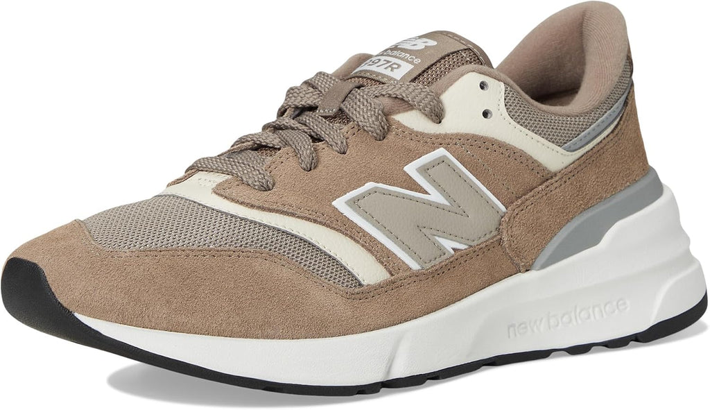 New Balance Unisex 997R Mushroom/Linen (Men 10 Medium Women 11.5 Medium)