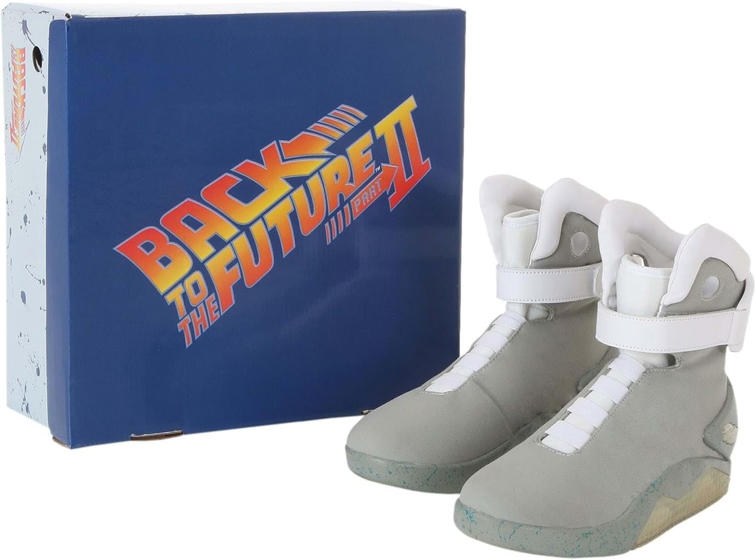 Back to the Future 2 Adult Light Up Shoes Universal Studios Officially Licensed