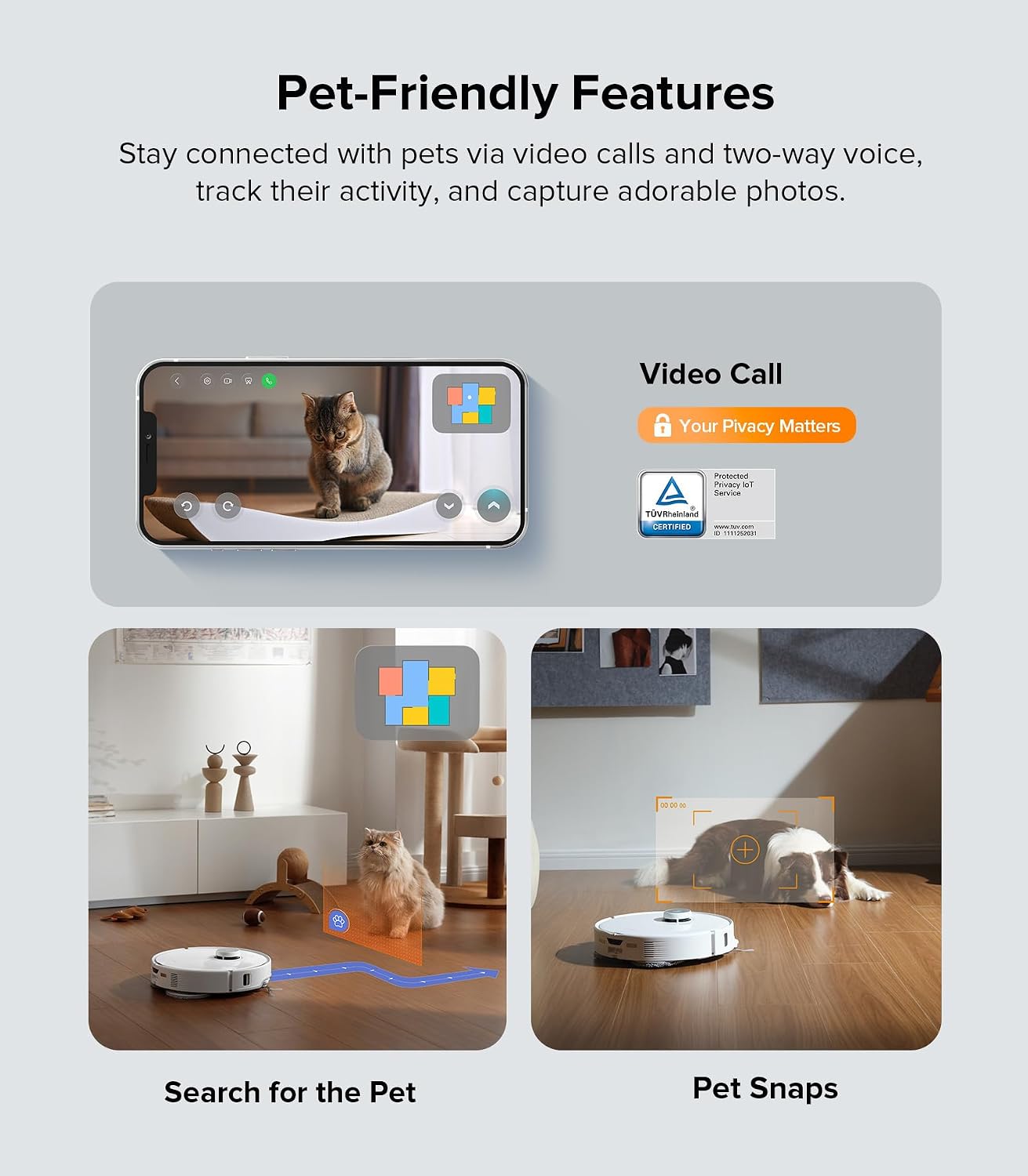 roborock Qrevo Edge Robot Vacuum and Mop with Threshold Strip