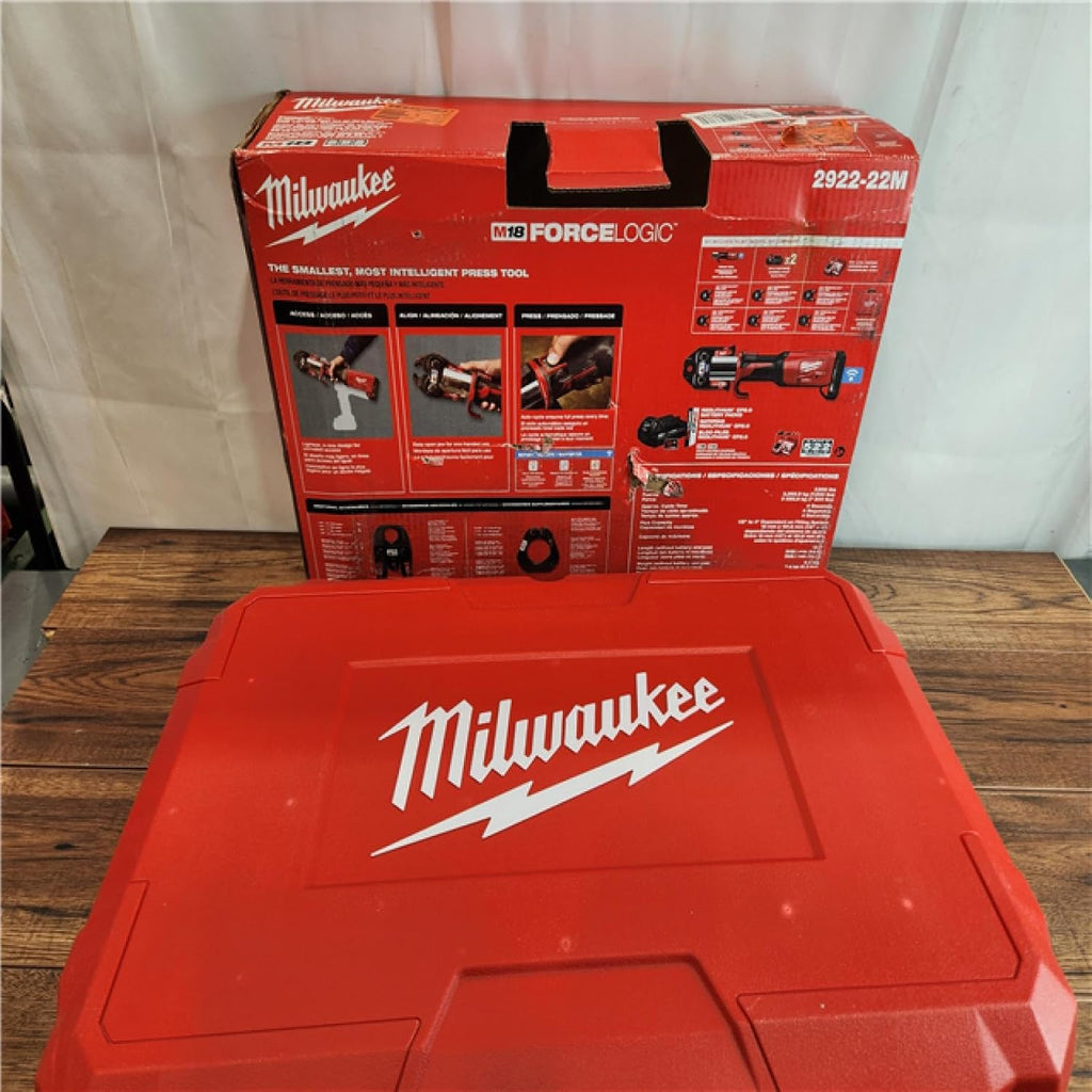 M18 Force Logic Standard Press Tool with ONE-Key KIT, for 1/2 in to 4 in 18 V
