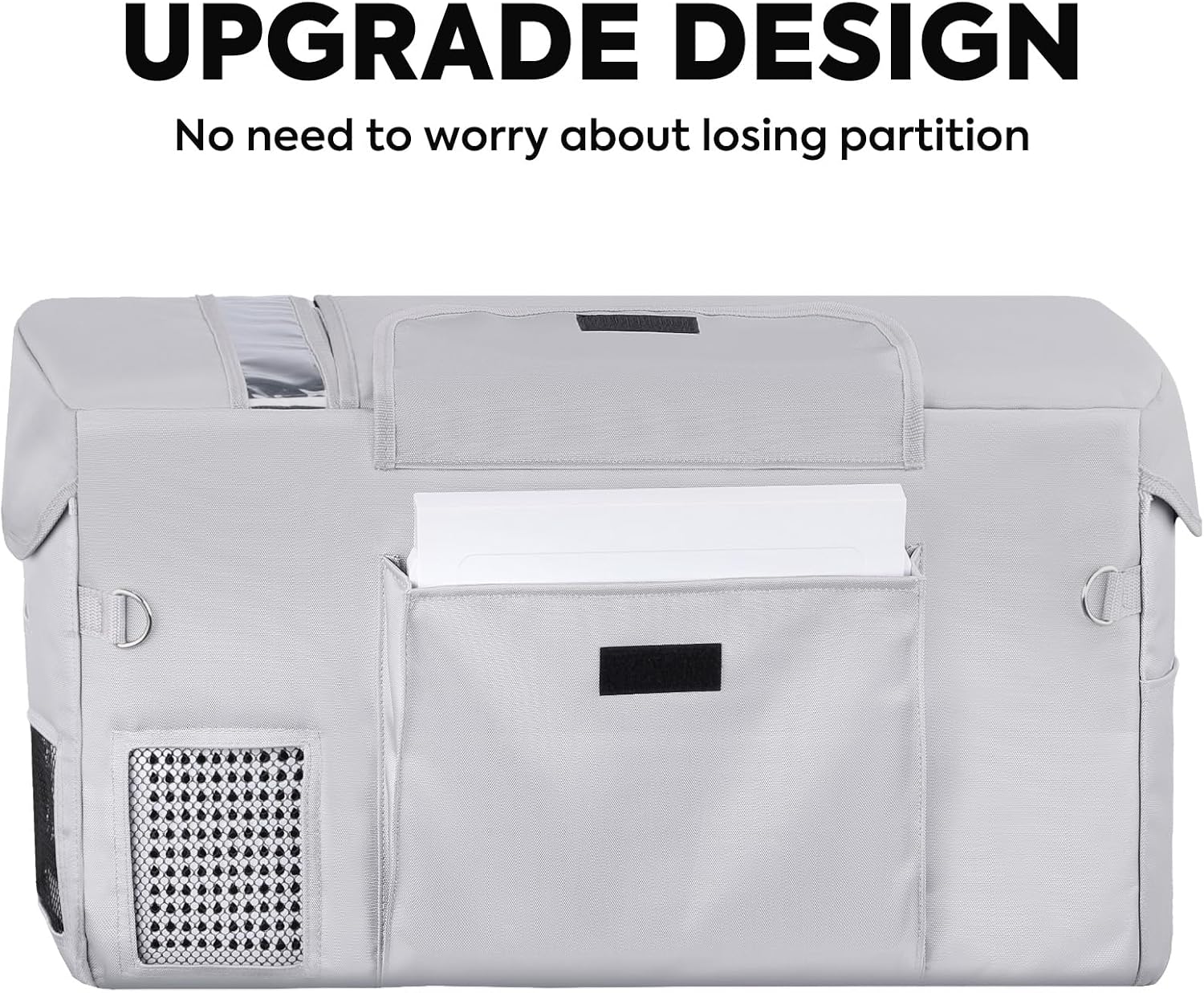ICECO GO20 21Qt/20L Portable Refrigerator, 12Volt Refrigerator Powered by SECOP, 0℉-50℉, Bluetooth Connection, 12/24VDC&110-240VAC, 12v Fridge Freezer for Car, Camping, Travel |+ Insinuation Bag
