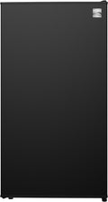Kenmore 18' Compact Refrigerator with Chiller Compartment - Reversible Door, Adjustable Glass Shelves, ENERGY STAR Certified, 6 Can Rack, Interior Lighting, Freestanding, 3.5 cu. ft. Capacity - Black
