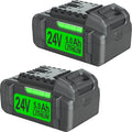DTK Battery Replacement for Flex 24V Battery 5Ah FX0331-1 2 Packs