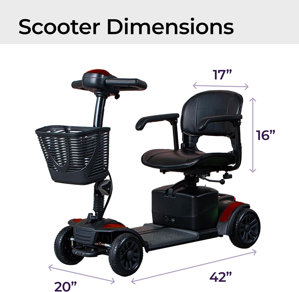 Drive Medical Spitfire Pro SE 4 Wheel (Standard Batteries)