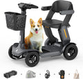 Paiseec S3 Pro Mobility Scooters for Adults, 40 Miles Long Lasting Mobility Scooter, Lightweight Travel Scooter for Seniors, 300 lbs Capacity, AI Speed Control, 250W Motor (Grey-40miles-S3)