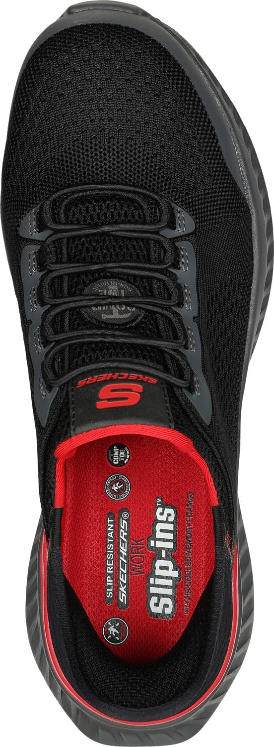 Skechers Men's Hands Free Slip-ins Tilido Fletchit Comp Toe