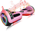 SIMATE Hoverboard, Bluetooth All Terrain Hover Boards with LED Lights and APP Control, Gifts for Kids Adults Girls Boys, for All Ages