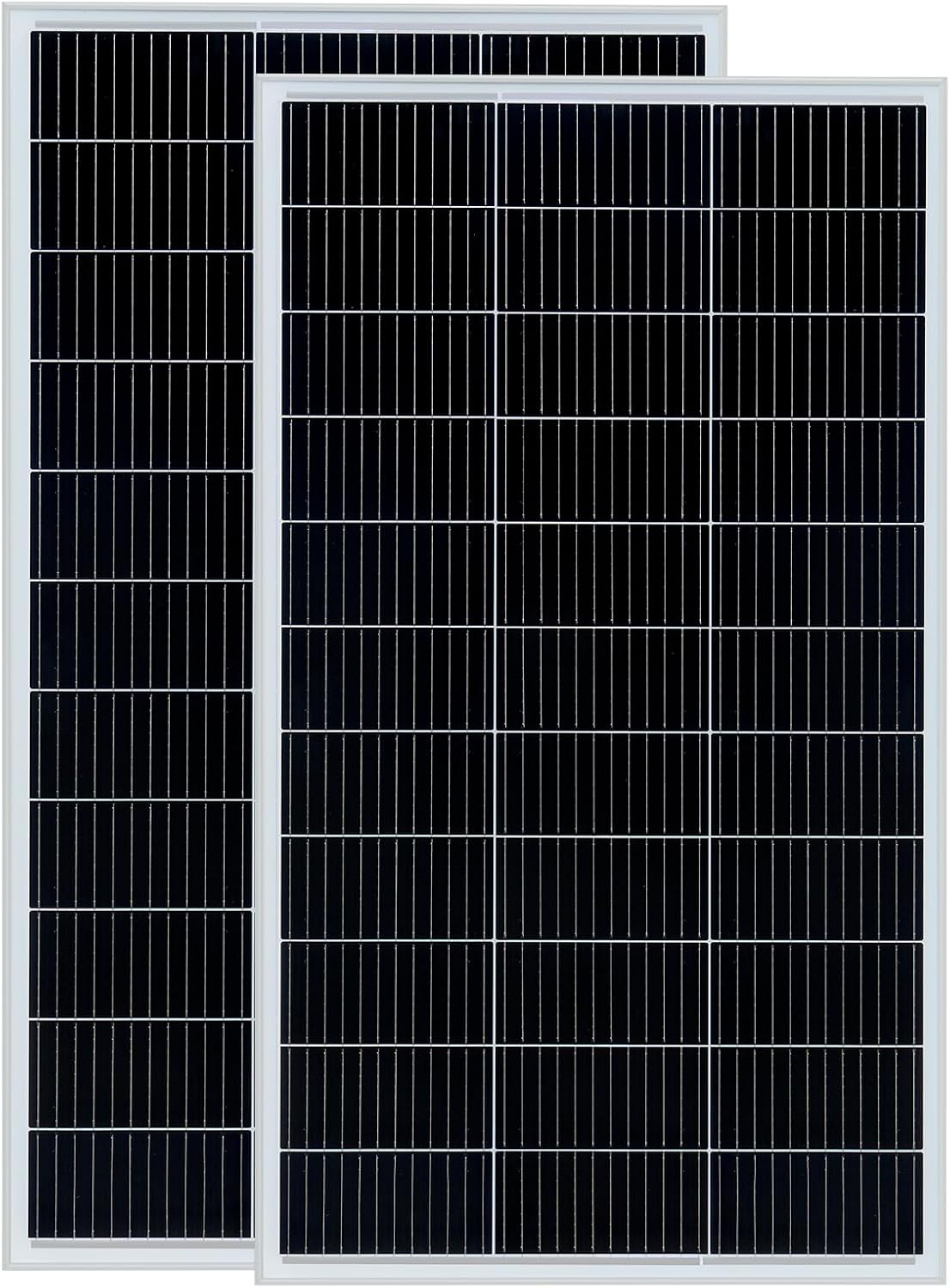 Solar Panel 300 Watt High Efficiency Monocrystalline PV Modules for 12V/24V System RV Marine Van Boat Light and Other Off-Grid Applications