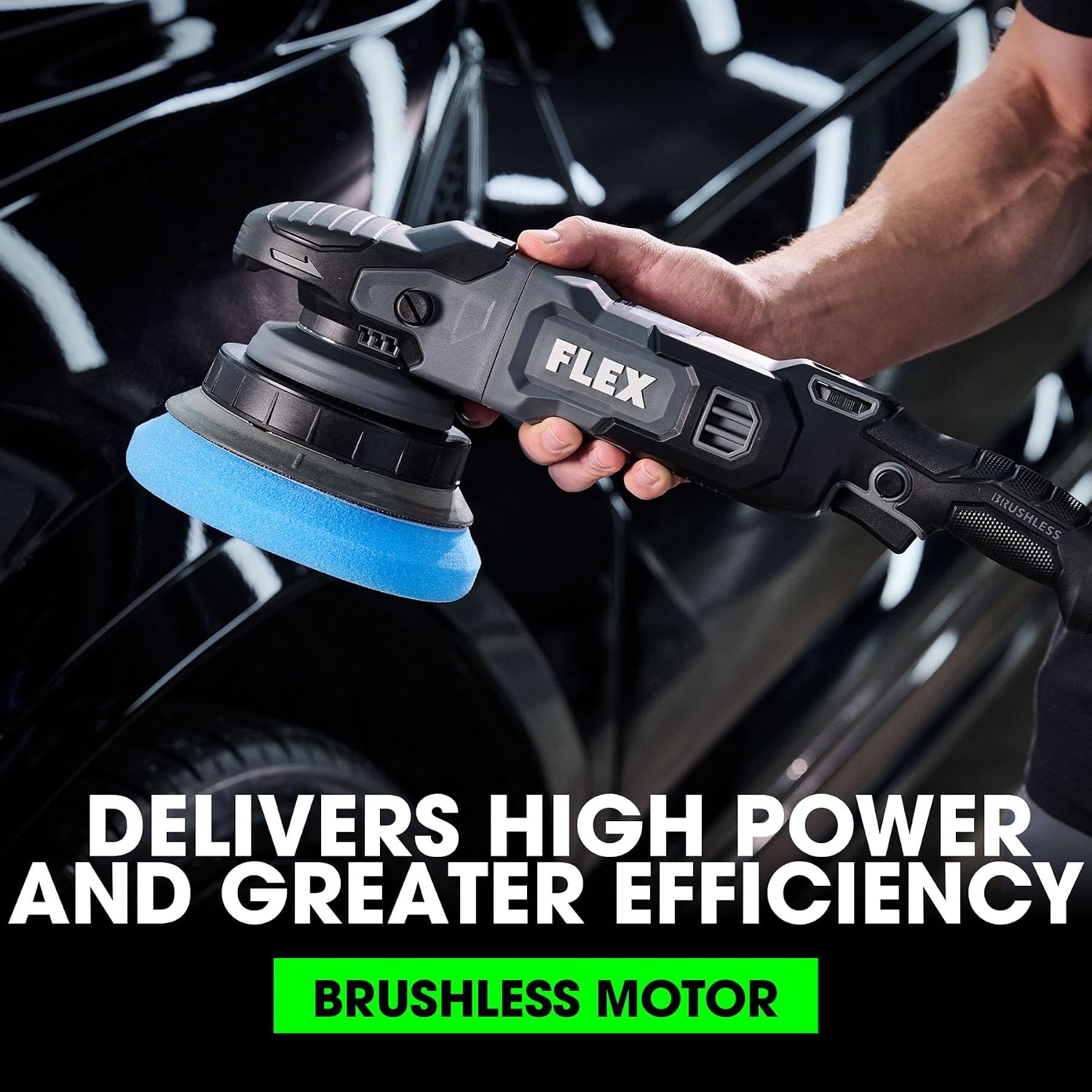 FLEX 120V Car Detailing Corded Brushless Gear-Driven Orbital Polisher - FC3401-Z