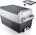 Setpower AJ30 Portable Refrigerator with Slide,Portable Freezer,32 Quart Electric Cooler,Car Refrigerator,Car Fridge for Camping,Truck,RV,Travel,Fishing