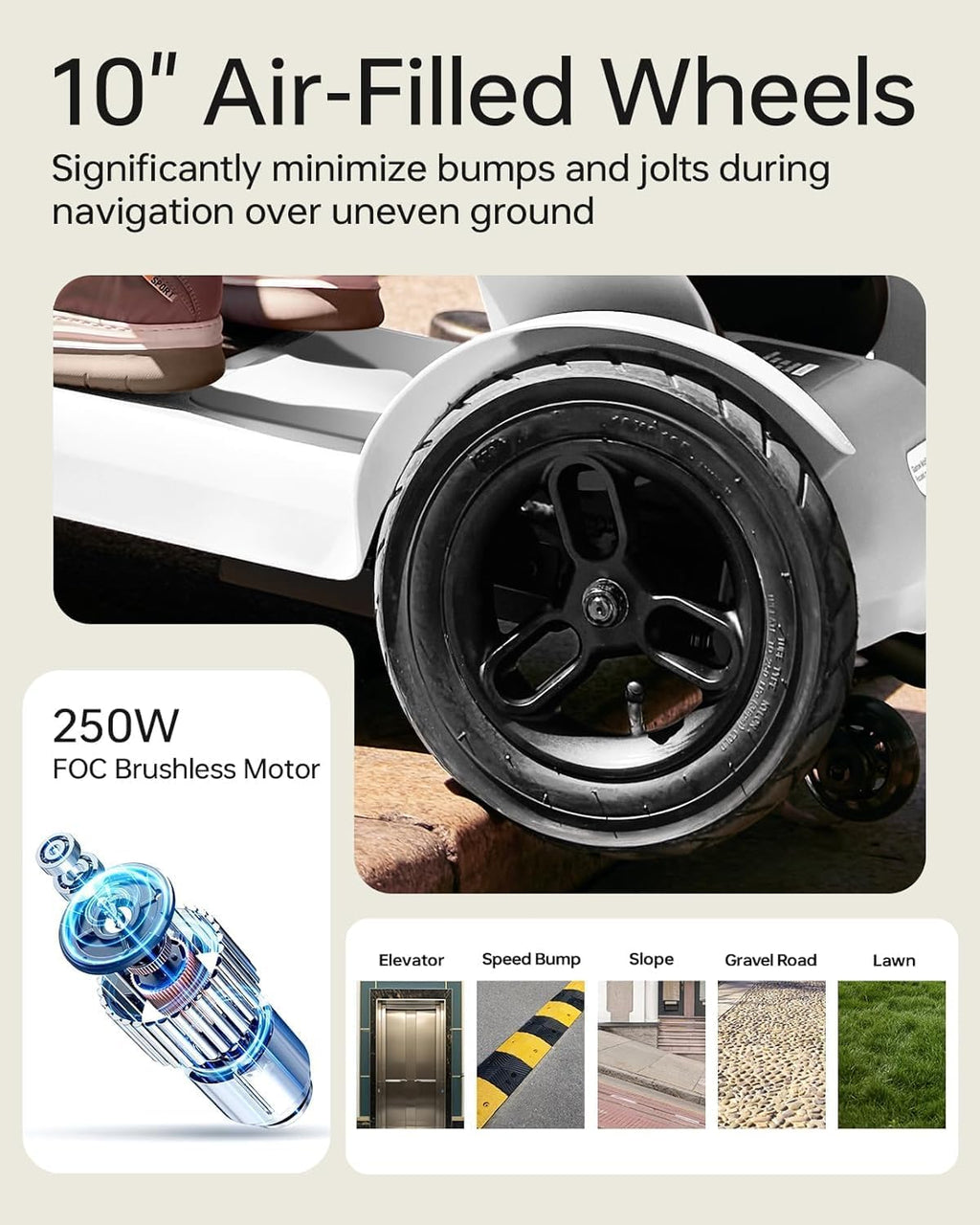 40 Miles Foldable Mobility Scooter for Seniors Paiseec S3 Pro, Lightweight Mobility Scooters, All-Terrain Folding Mobility Scooters, 250W Powered 4 Wheels Mobility Scooter for Adults Elderly