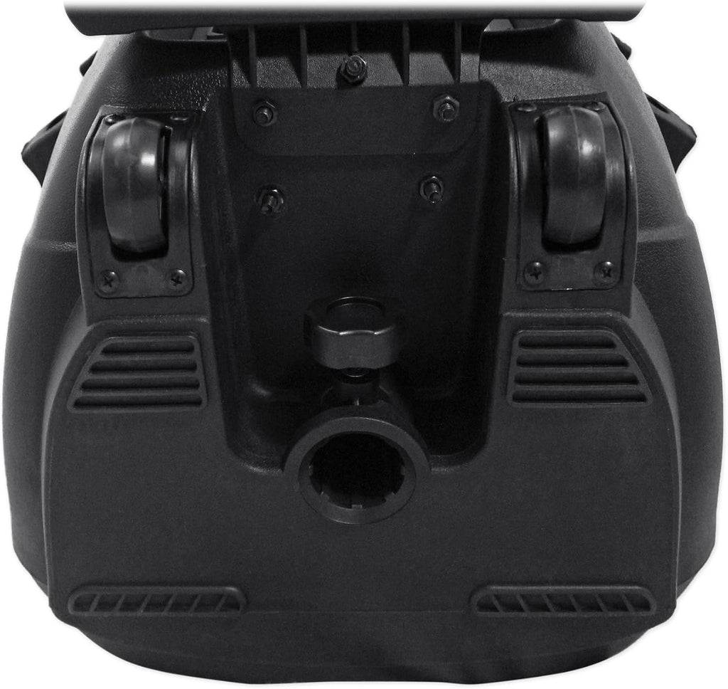 Rockville RAM12BT 12' Rechargable Powered 600W PA Speaker, 2 Mics, Bluetooth
