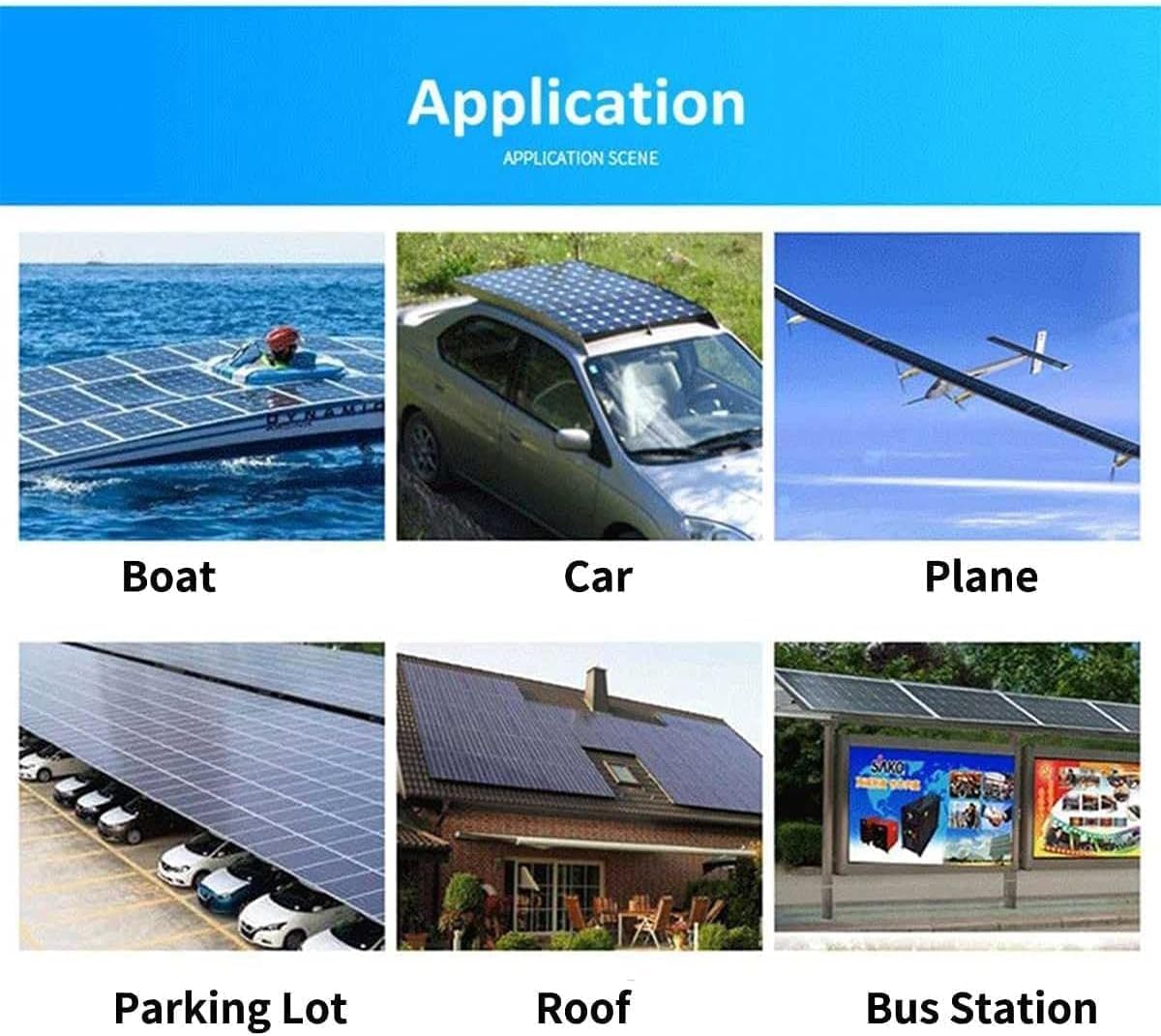 Solar Panel 18V 500W 1000W Flexible Solar Solar Panel Kit Complete Rv Car Battery Solar Charger (1000w)