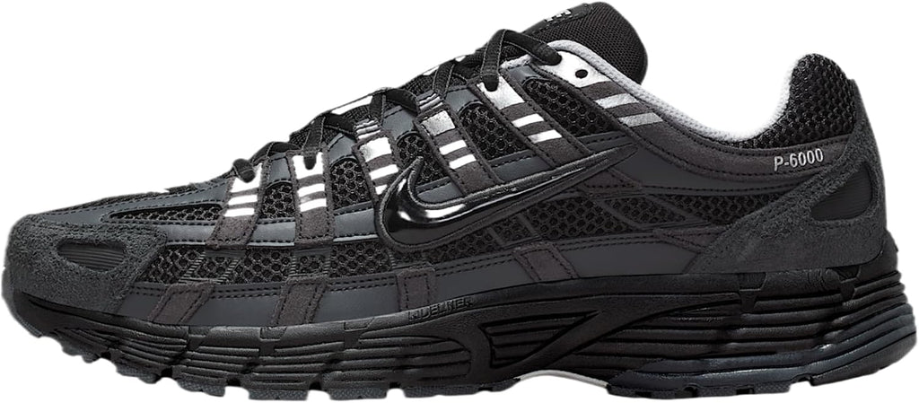 Nike P-6000 Suede Men's Shoes (Anthracite/Chrome/Metallic Silver/Black)