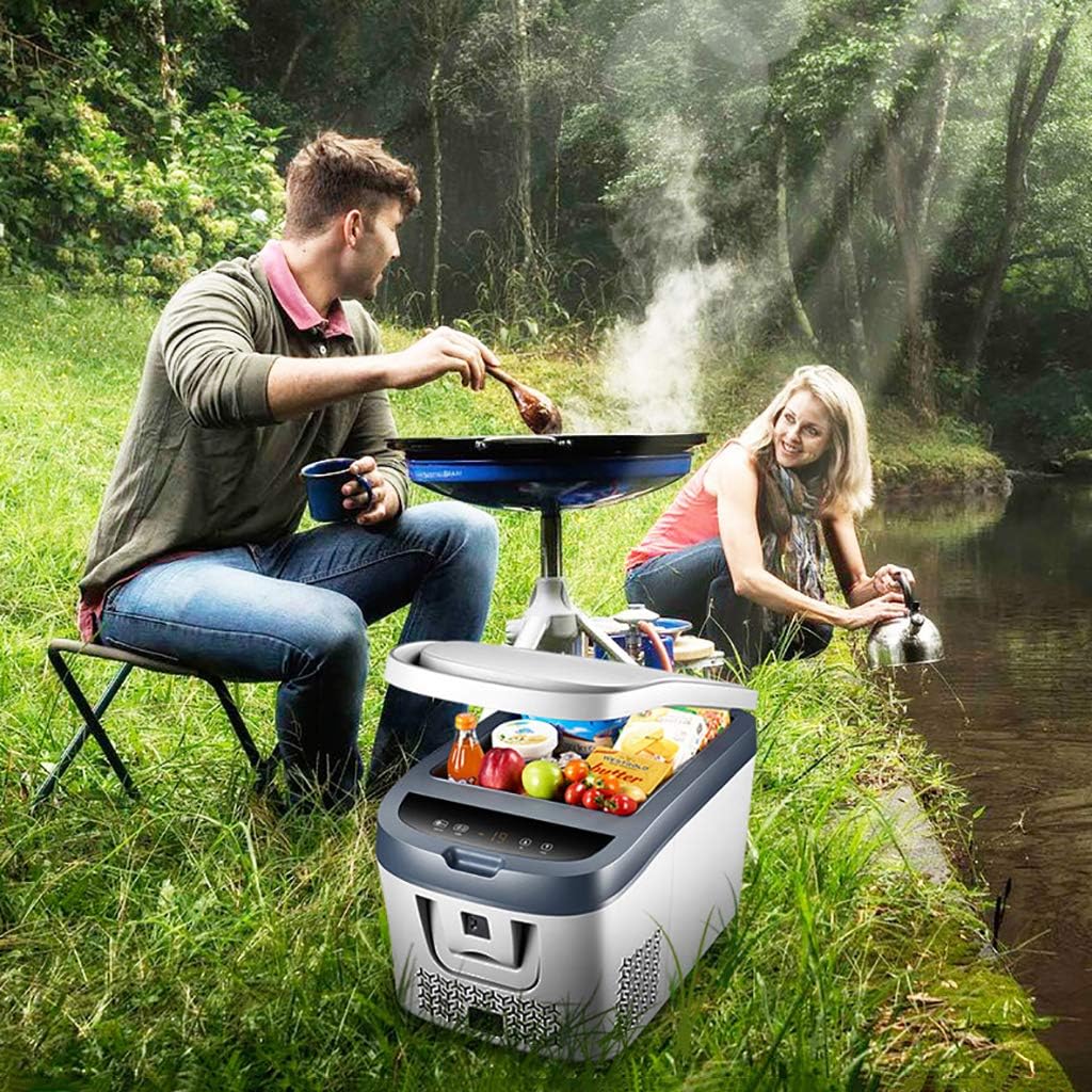 32L Mini Fridge Portable Compressor Refrigerator Freezer Cooler Mini Fridges Small Electric Cool Box for Outdoor Travel