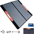 Foldable 200W Solar Panel Kit | 24% Efficient Monocrystalline Charger | IP67 Waterproof Panel for Outdoor, RV, Solar Generator Charging 100W