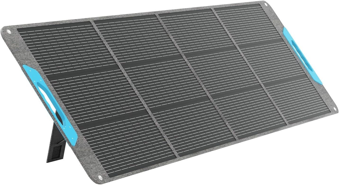 Renogy 200 Watt Solar Panel, N-Type 200W Portable Solar Panels w/Kickstands, Foladable 25% High Efficiency Solar Charger for Power Station, USB-A&Type-C Output, for Camping, RV, SUV, Off-Grid Outdoor