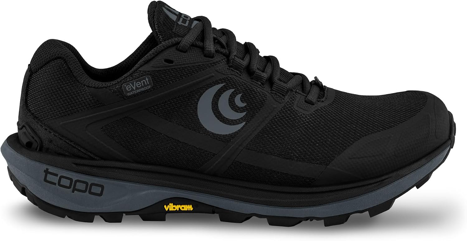 Topo Athletic Men's Terraventure 4 WP Waterproof Comfortable Cushioned Durable 3MM Drop Trail Running Shoes, Athletic Shoes for Trail Running
