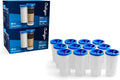 Culligan with ZeroWater Technology Replacement Filter 12-Pack, 5-Stage Advanced Water Filter – IAPMO Certified to Reduce Lead, Total PFAS (Forever Chemicals), Mercury, Fluoride, and Chlorine