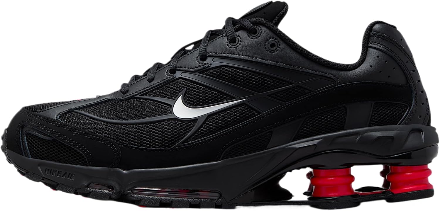 Nike Shox Ride 2 Black/Metallic Silver-University Red
