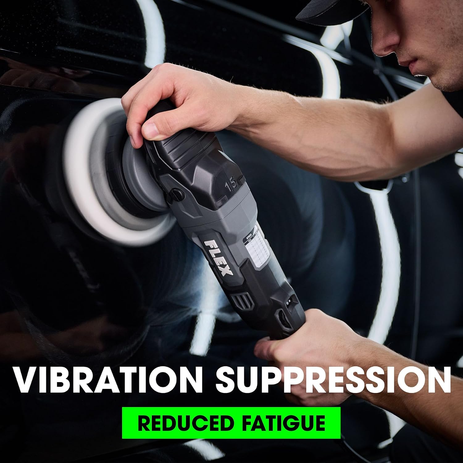 FLEX 120V Car Detailing Corded Brushless Random Orbital Polisher - FC3321-Z